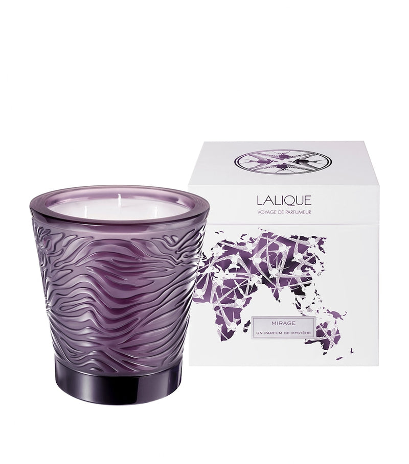 Lalique Mirage Voyage scented candle 750g, UK version