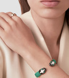 Bvlgari Serpenti Forever leather bangle medium - British product