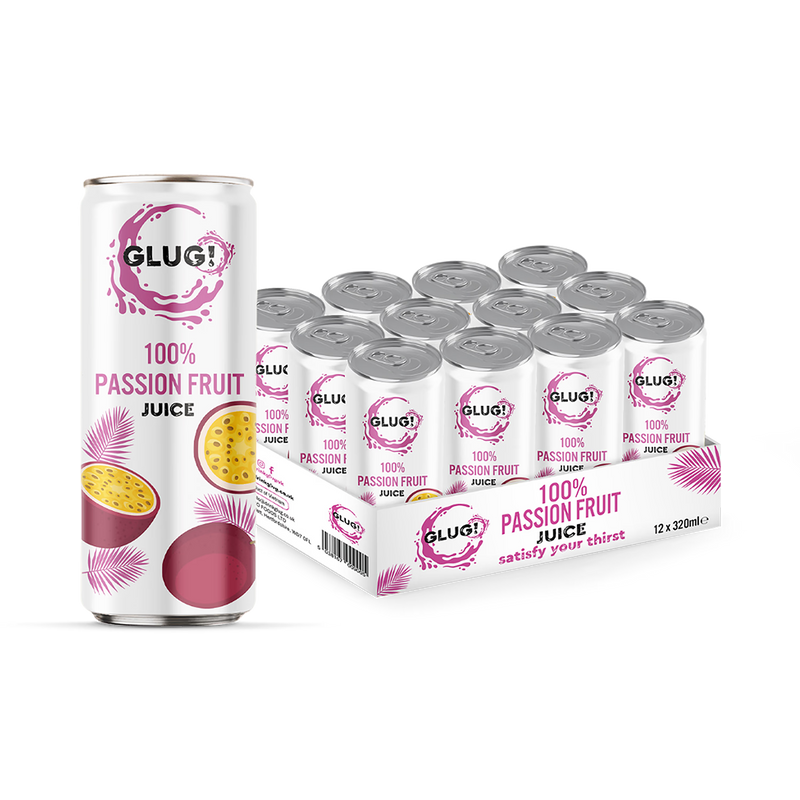 100% passion fruit juice 12x320ml, UK version