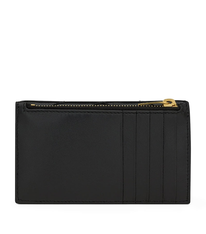 Saint Laurent Monogram leather card holder, imported from the UK