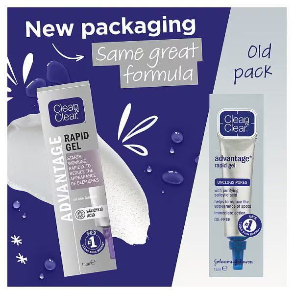 Clean & Clear Advantage Spot Control Gel 15ml - British product