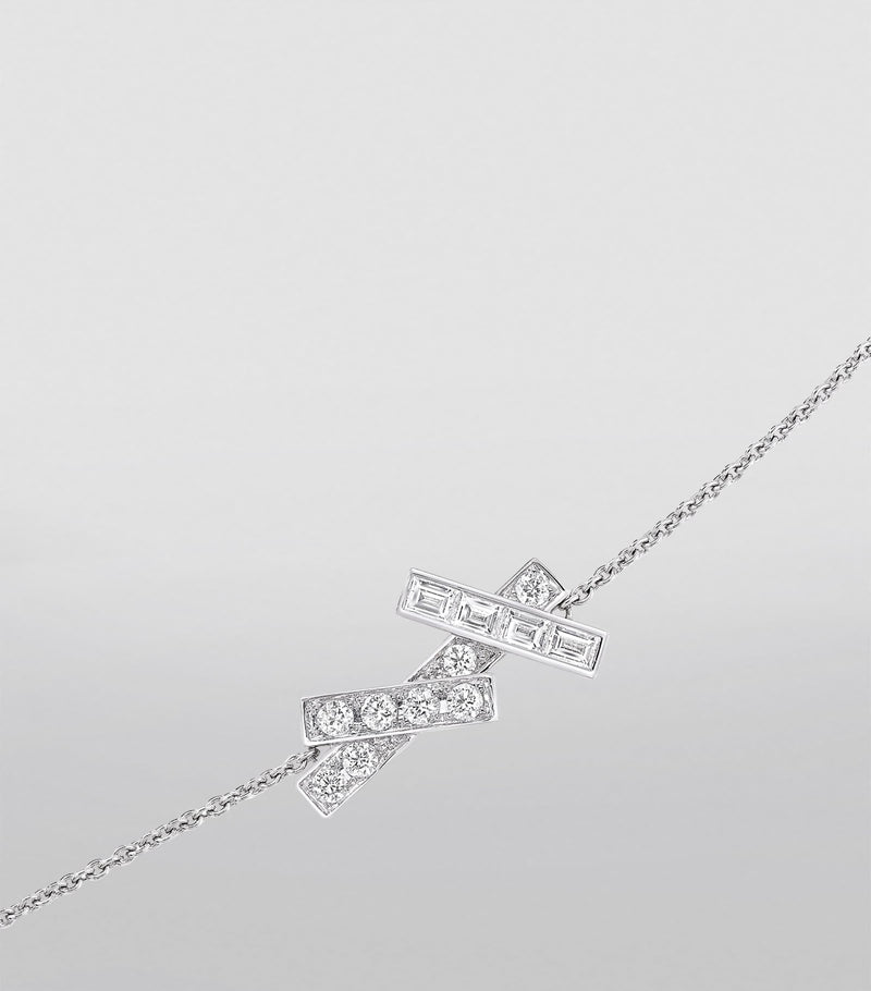Graff Threads white gold diamond bracelet - British product