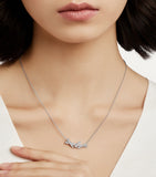 Graff Threads white gold diamond necklace 46cm, imported from the UK