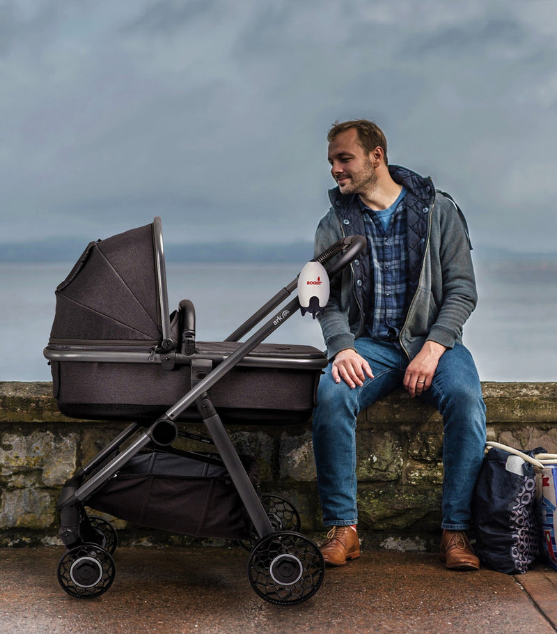Rockit portable baby rocker with 388g USB-C rechargeable stroller bracket (British brand)