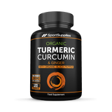Holland & Barrett SS Sport Supplies Organic Turmeric, Ginger and Black Pepper Supplement Capsules 120 Capsules- Buy online at McGrocer