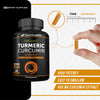 SS Sport Supplies organic turmeric capsules, UK version