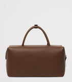 Max Mara large leather Boston bowler bag with M-shaped sides, UK version