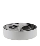 Fornasetti ashtray with face and skull design, number 288, approx. 3.5cm high and 13cm wide - British product