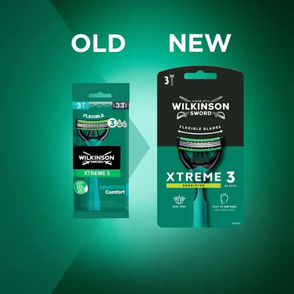 Wilkinson Sword Sensitive Disposable Razor 5+3 Pack (British brand)