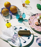 Reflections Copenhagen crystal napkin rings set of 2, imported from the UK