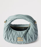 Miu Miu Wander matelassé leather top-handle bag (British brand)