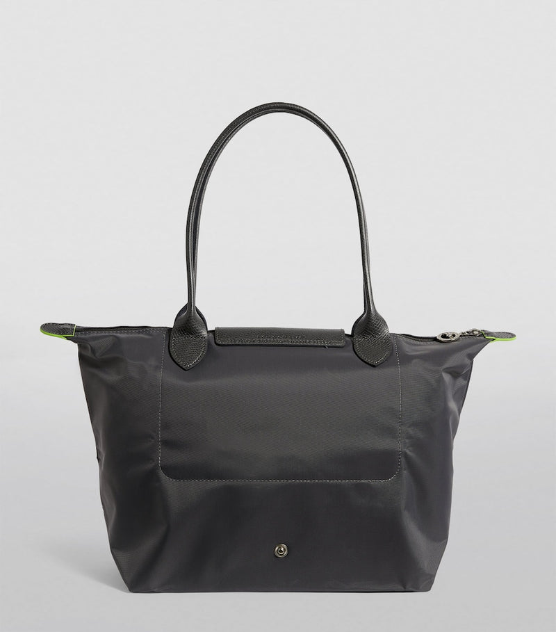 Longchamp Le Pliage medium green tote bag - British product