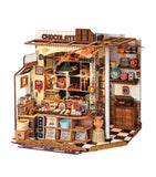 Robotime Rolife Henry's Chocolate miniature house kit - British product