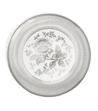 Wedgwood bone china Silver Tonquin plate 34cm (British brand)