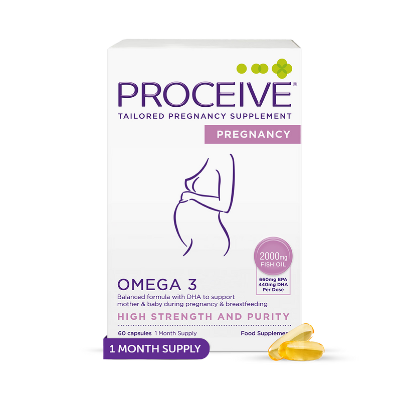 Proceive Omega 3 Fish Oil Capsules 60, imported from the UK