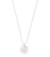 Harrods Bleue Burnham Sterling Silver Impressions Chloroplast Pendant Necklace, 46cm-51cm- Buy online at McGrocer