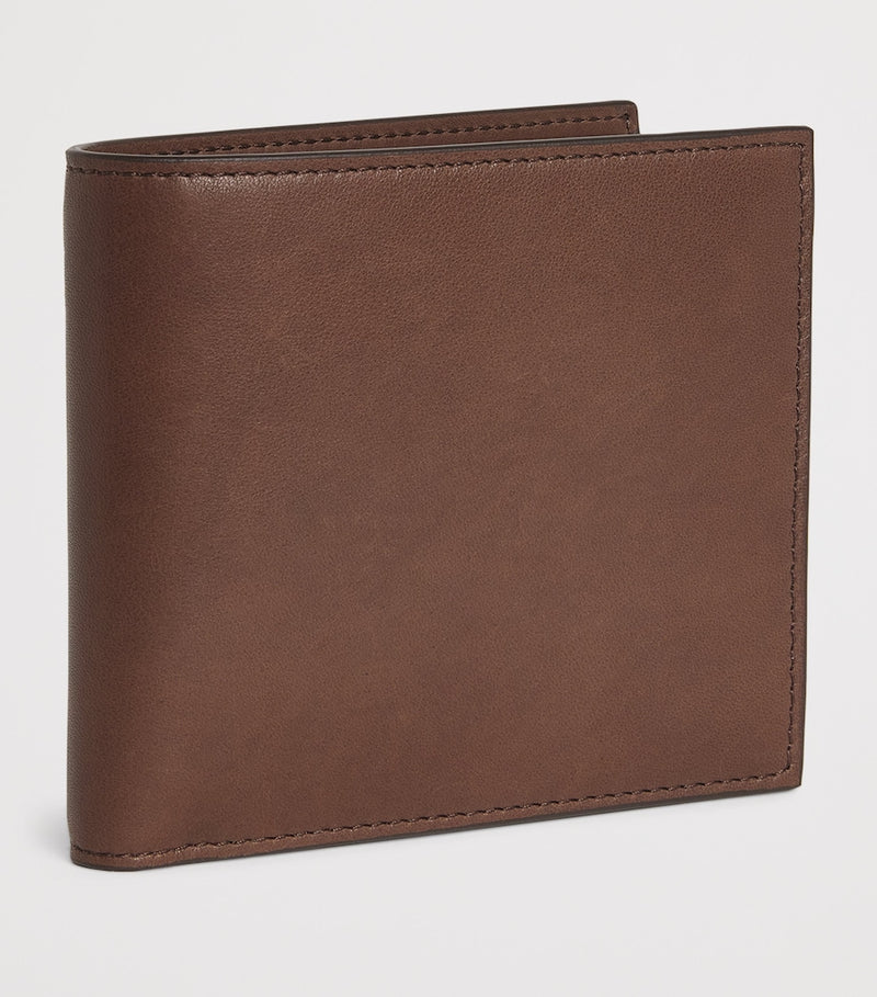 Thom Browne bifold leather wallet, UK version