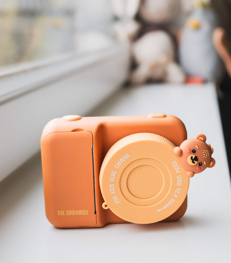 THE ZOOFAMILY Zoo Print Bear P2 kids instant print camera (British brand)