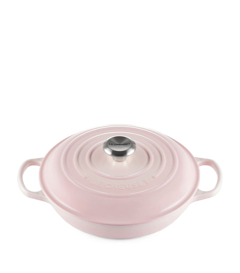 Le Creuset cast iron shallow casserole dish 30cm, UK version