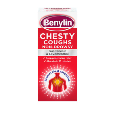 Benylin Chesty Coughs Non-Drowsy Syrup 150ml - British product