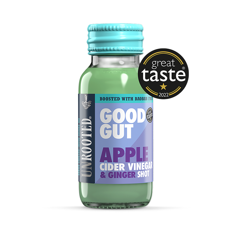 Unrooted Good Gut – Apple Cider Vinegar Shot 12x 60ml