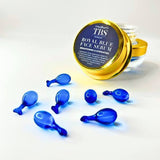 TBS Royal Blue Face Serum Capsules 14 pieces (British brand)