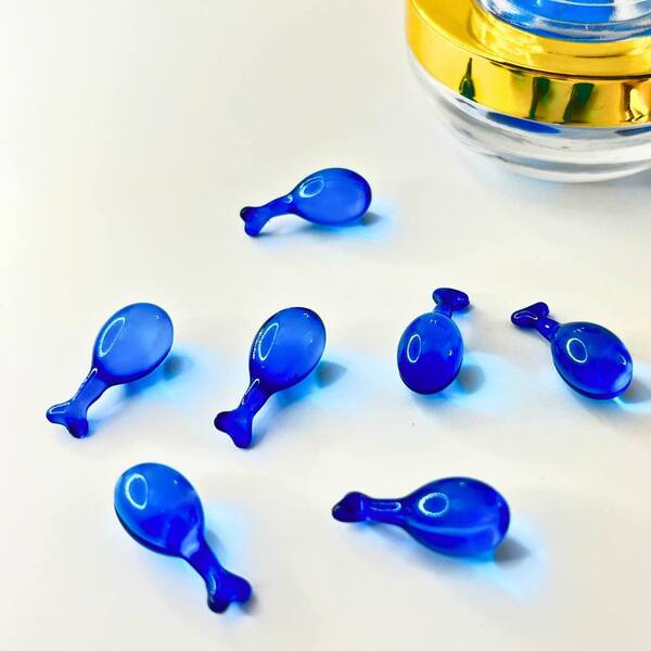 TBS Royal Blue Face Serum Capsules 14 pieces (British brand)