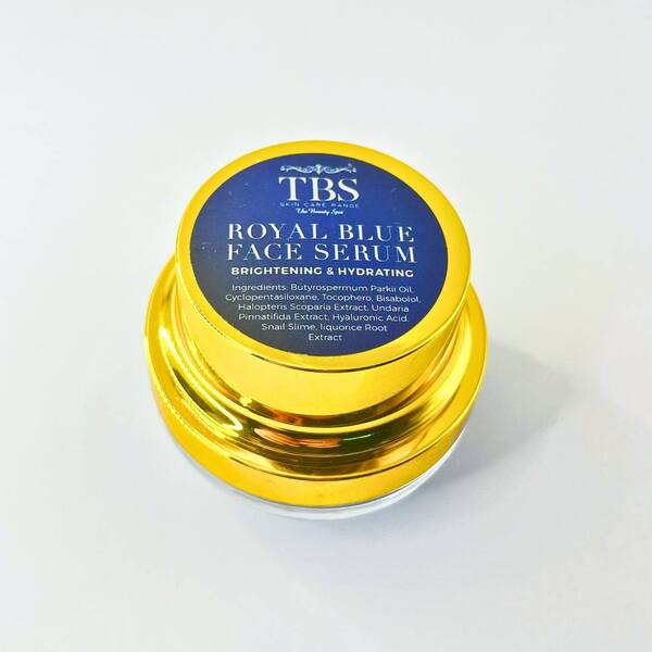 TBS Royal Blue Face Serum Capsules 14 pieces (British brand)