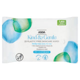 ASDA Kind & Gentle Plastic Free Skin Care Wipes 25 - British product