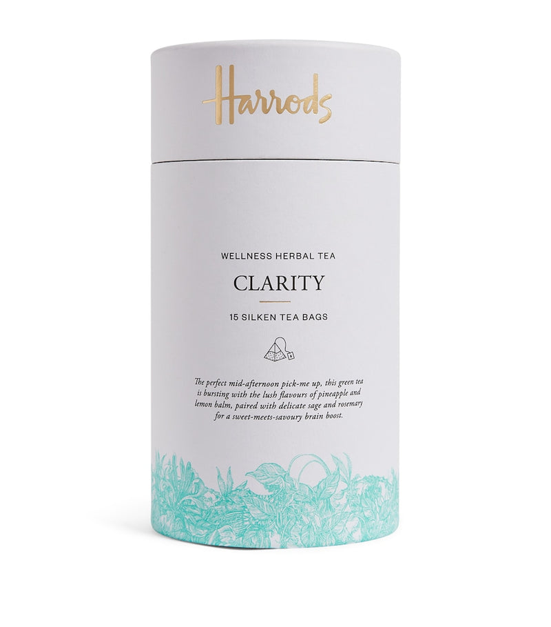 Harrods Clarity green tea bags 15 tea bags, UK version