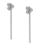 Bvlgari Fiorever convertible earrings white gold diamonds, UK version