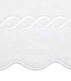 Pratesi Cotton Treccia Bath Sheet 100cm x 180cm, imported from the UK