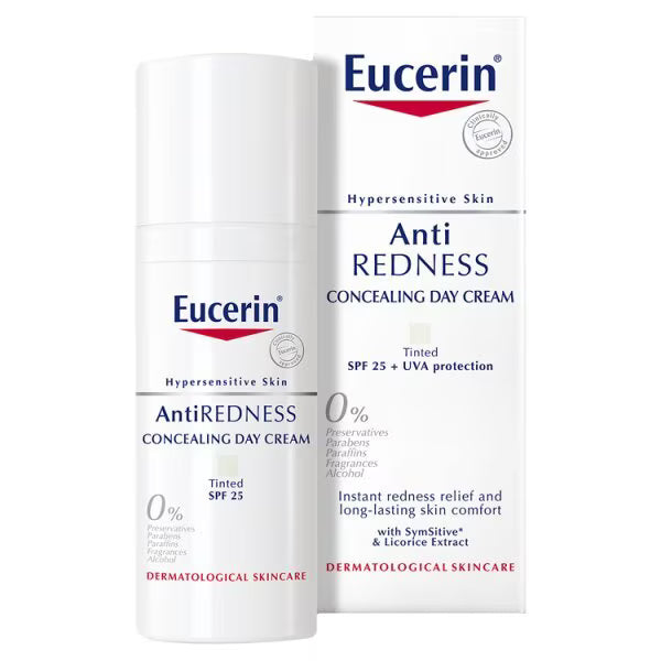 Eucerin anti-redness concealing day cream tinted 50ml - British product