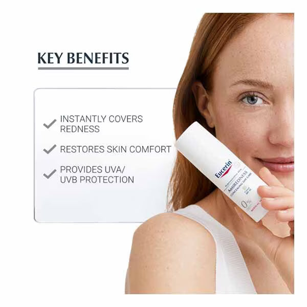 Eucerin anti-redness concealing day cream tinted 50ml - British product
