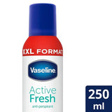 Superdrug Vaseline Active Fresh Anti-Perspirant Deodorant Aerosol Spray 250 ml- Buy online at McGrocer