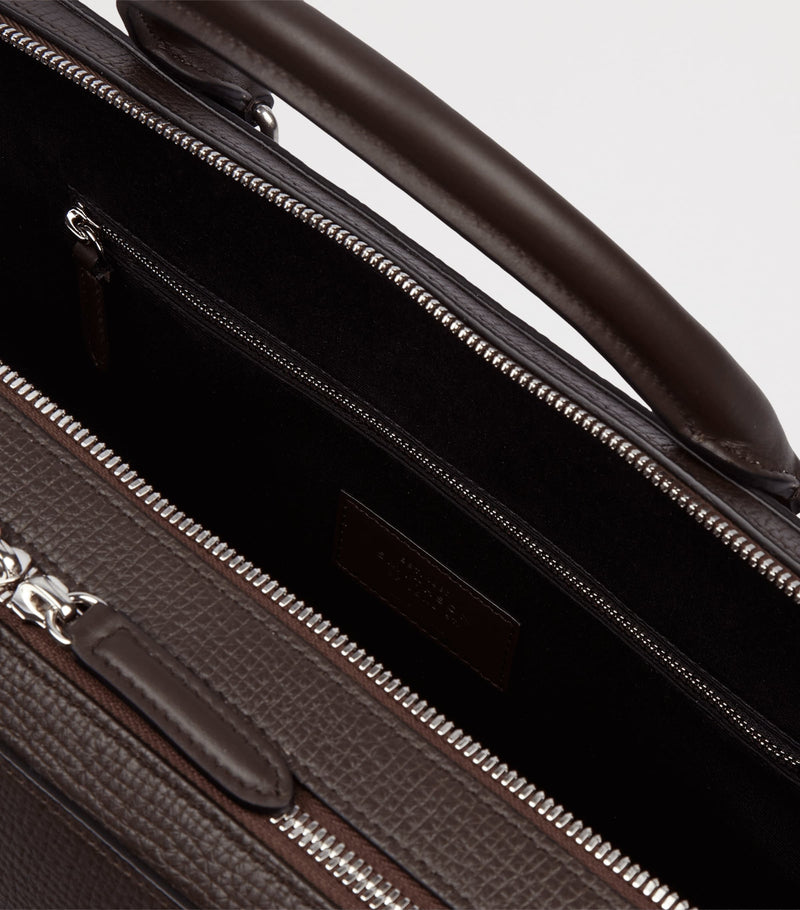 Smythson Ludlow large calfskin briefcase, British brand