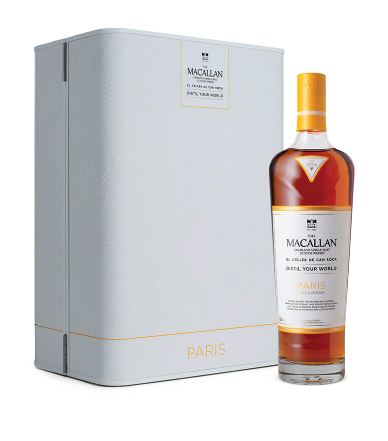 The Macallan single malt Scotch whisky Distil Your World Paris Edition 70cl - British product