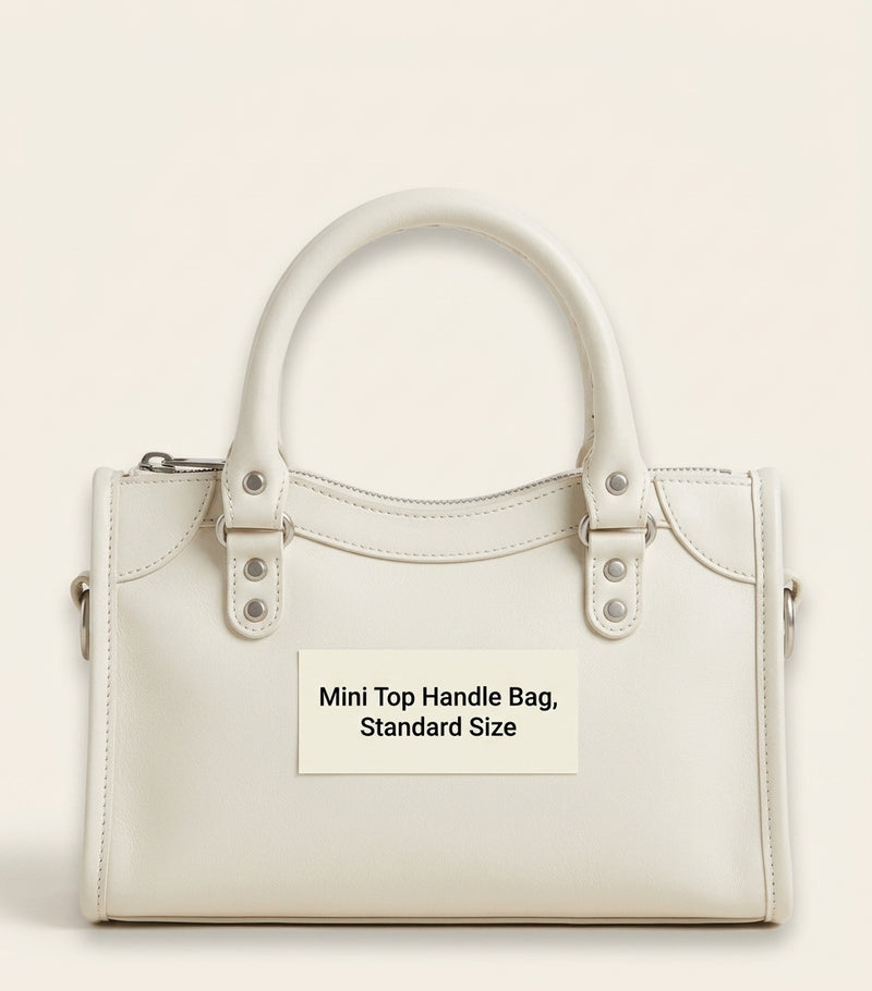 Balenciaga Nano Le City top-handle lambskin bag - British product