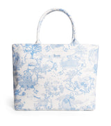 Harrods Harrods Medium Toile Print Tote Bag- Buy online at McGrocer