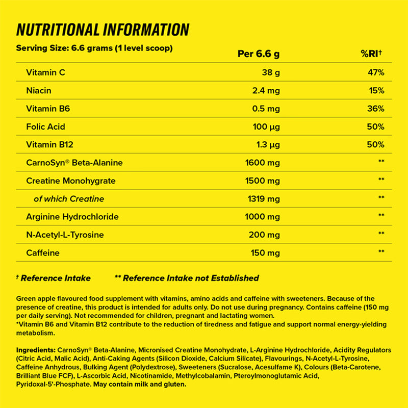 Cellucor C4 Original Pre-Workout Green Apple 180g - British product