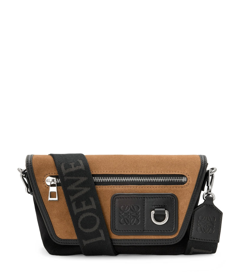 LOEWE Mini Flex messenger bag compact size, imported from the UK