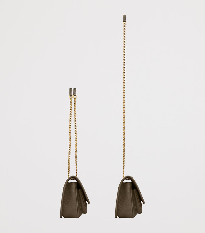 Saint Laurent Mini Niki shoulder bag leather, imported from the UK