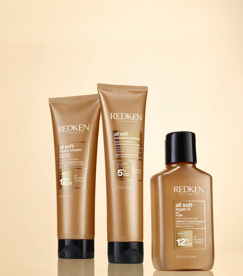 Redken All Soft Leave-In Treatment for Dry Hair 150ml, imported from the UK