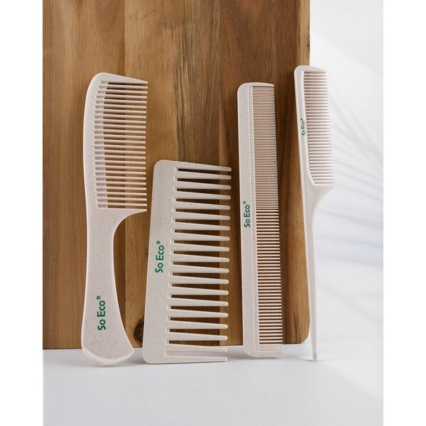 So Eco Essential Combs Set four-piece collection (British brand)