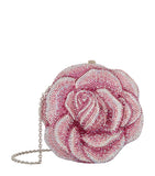 Judith Leiber Rose Romance clutch bag - British product