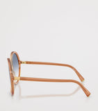 Miu Miu acetate oversized round sunglasses imported from the UK