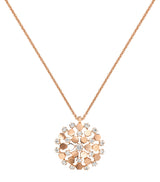 Harrods Chaumet Bee de Chaumet Rose Gold and Diamond Pendant Necklace 25mm- Buy online at McGrocer