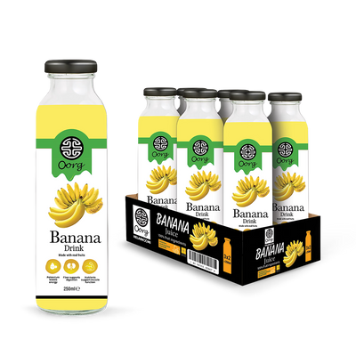 Holland & Barrett OORG Natural Banana Fruit Juice 250ml (Pack of 6)- Buy online at McGrocer