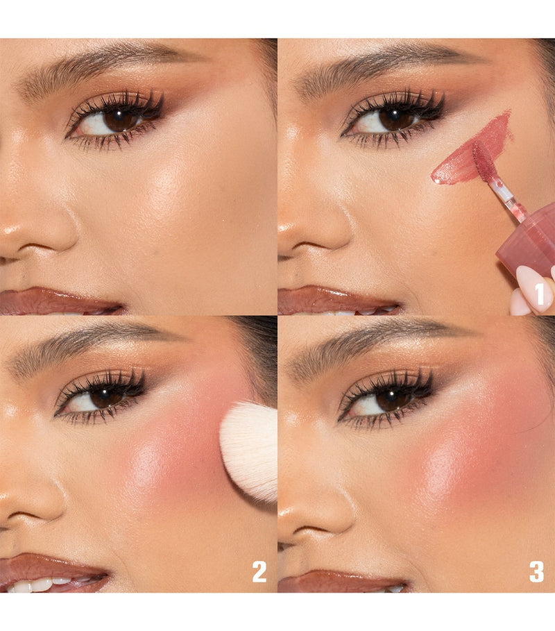 Huda Beauty Baby Blush Mild Mocktail Duo Kit 2x2ml, imported from the UK