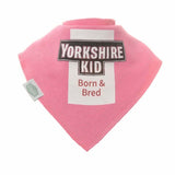 Ziggle Bandana Dribble Bib Pink Yorkshire Kid (British brand)